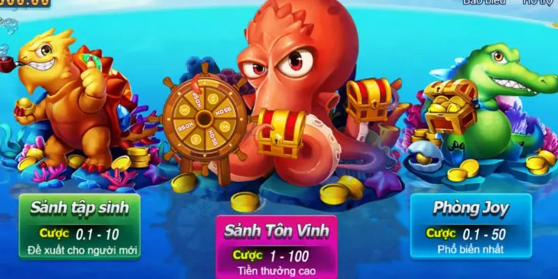 Game Lucky Fishing tại sảnh bắn cá RED88 cuốn hút,thú vị